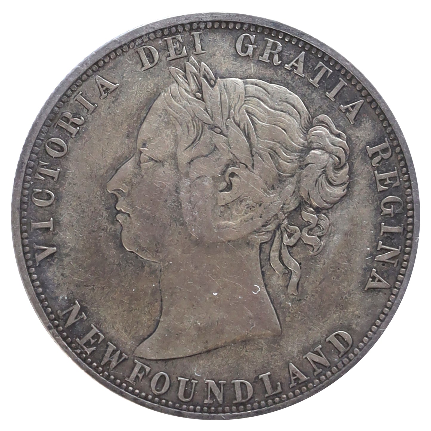 1881 Newfoundland 50-cents ICCS Certified F15