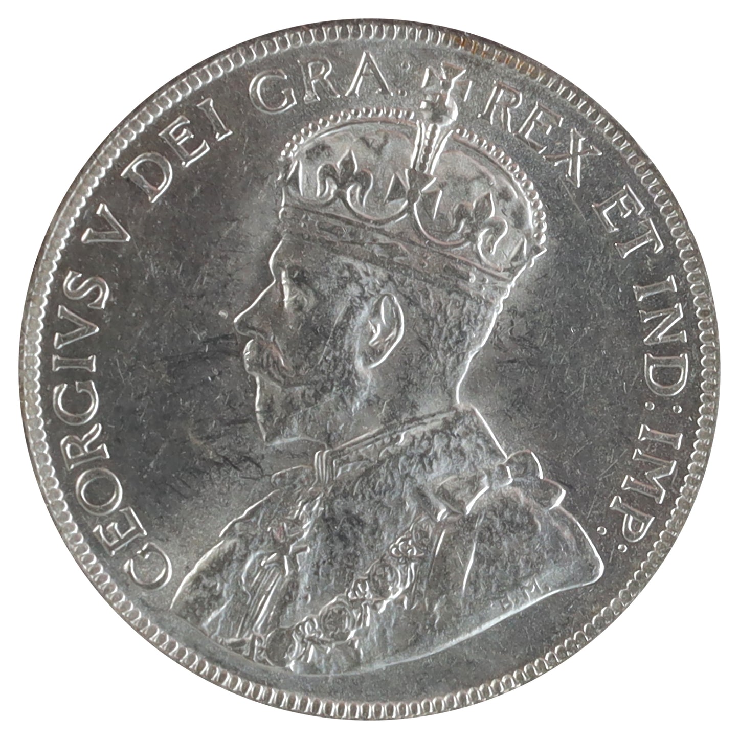 1918C Newfoundland 50-cents ICCS Certified MS60