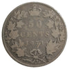 1871H Canada 50-cents Very Good (VG-8) Marks