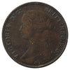 1861 Small Bud Nova Scotia 1-Cent Very Fine (VF20) Scratched, marks, or impaired
