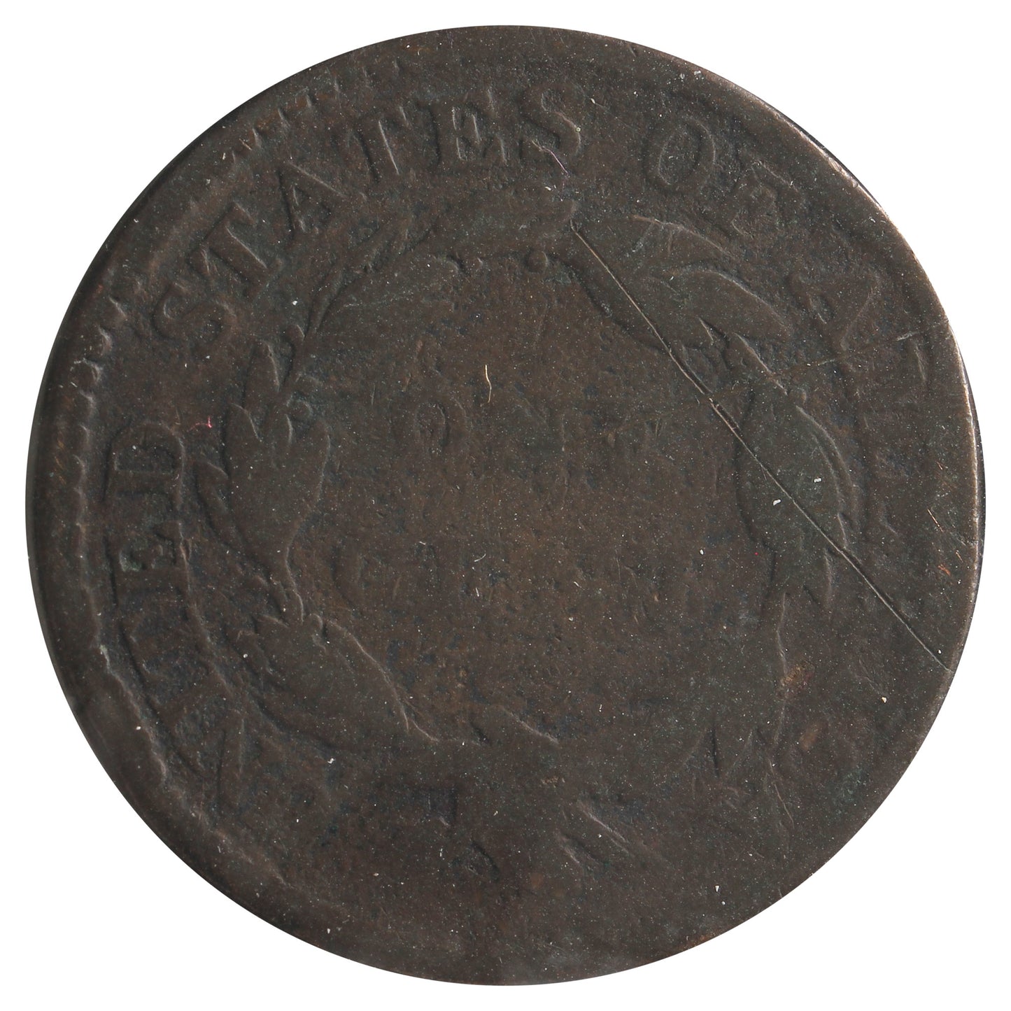 1818 USA Cent G-VG (G-6) Impaired