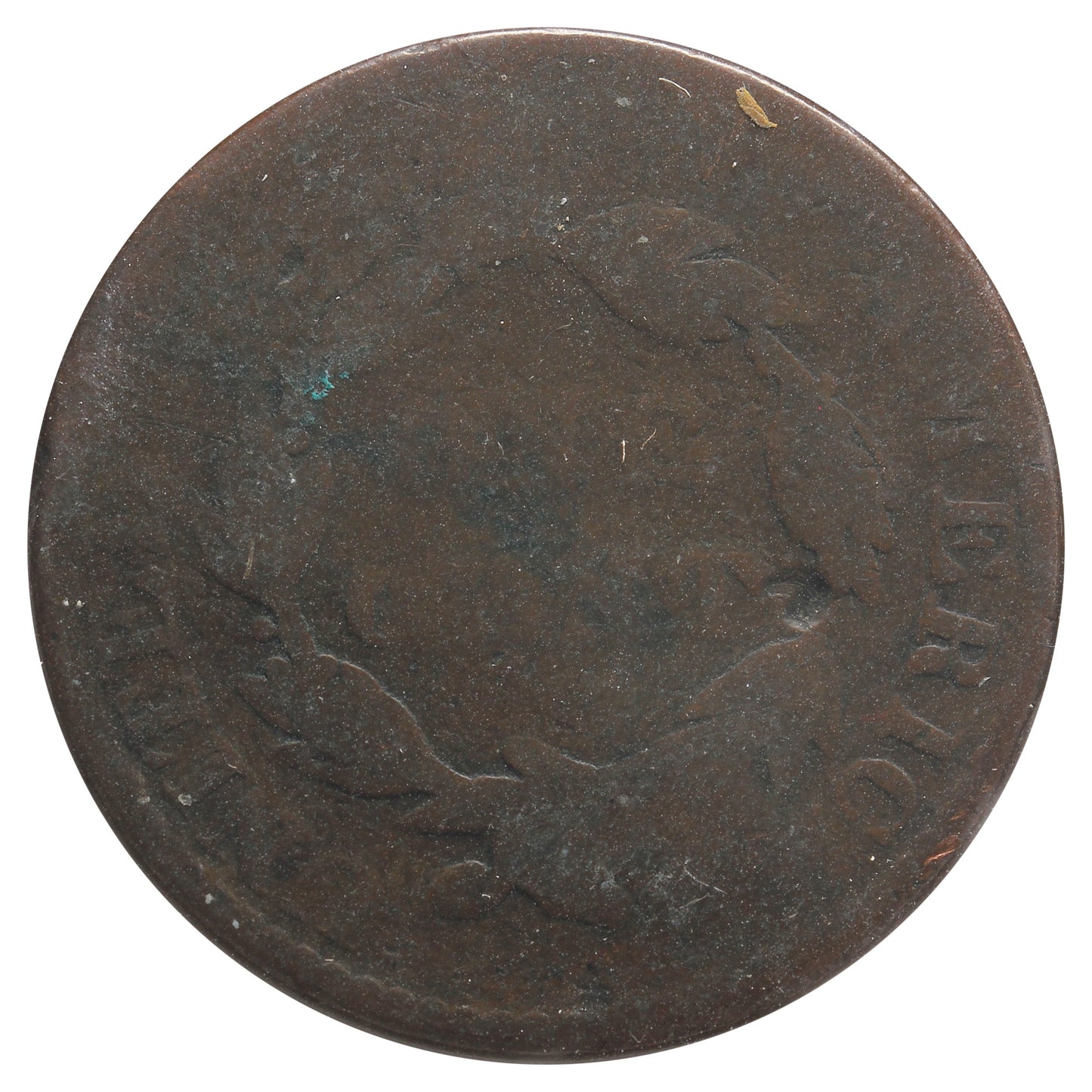 1822 USA Cent About Good (AG-3) Impaired