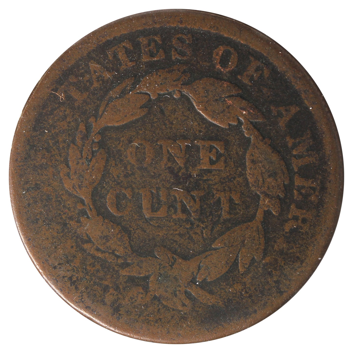 1835 Head of 1836 USA Cent About Good (AG-3) Impaired