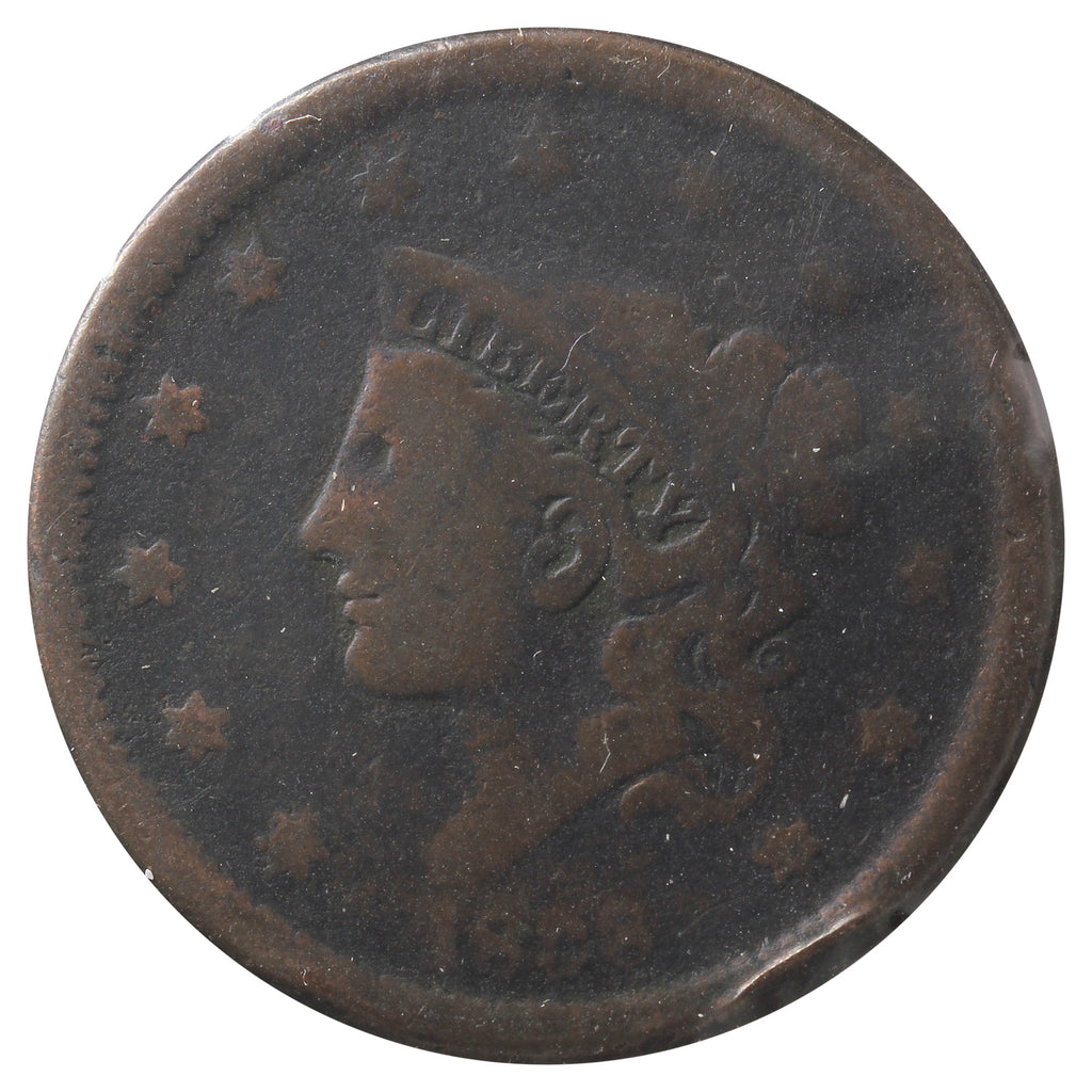 1838 USA Cent G-VG (G-6) Impaired