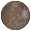 1914 Canada 1-cent Brilliant Uncirculated (MS63) Lustrous Brown