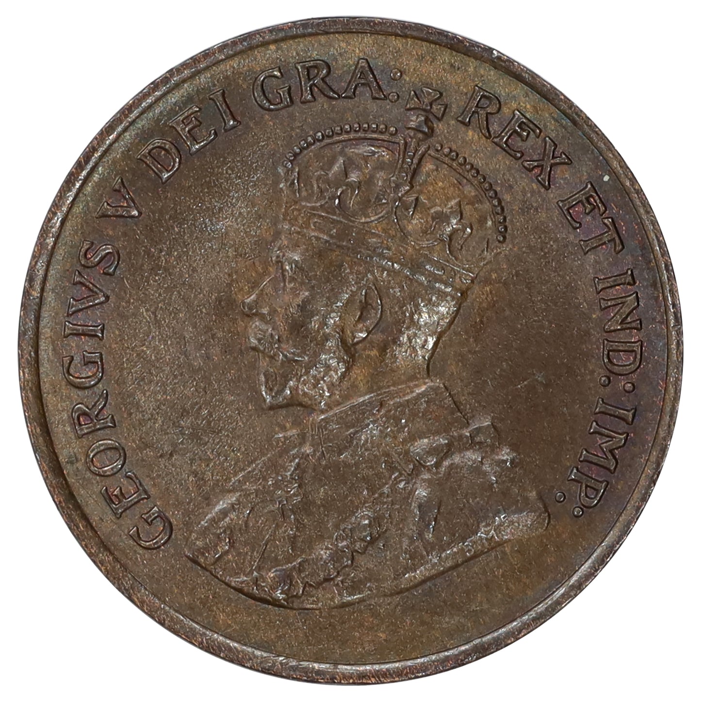 1926 Canada 1-cent Brilliant Uncirculated (MS63) Lustrous Brown
