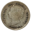 1891 Obv. 5 Canada 5-cents Good (G4) Scratched, bent, or impaired