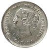 1899 Canada 5-cents Almost Uncirculated (AU50) Scratched, marks, or impaired