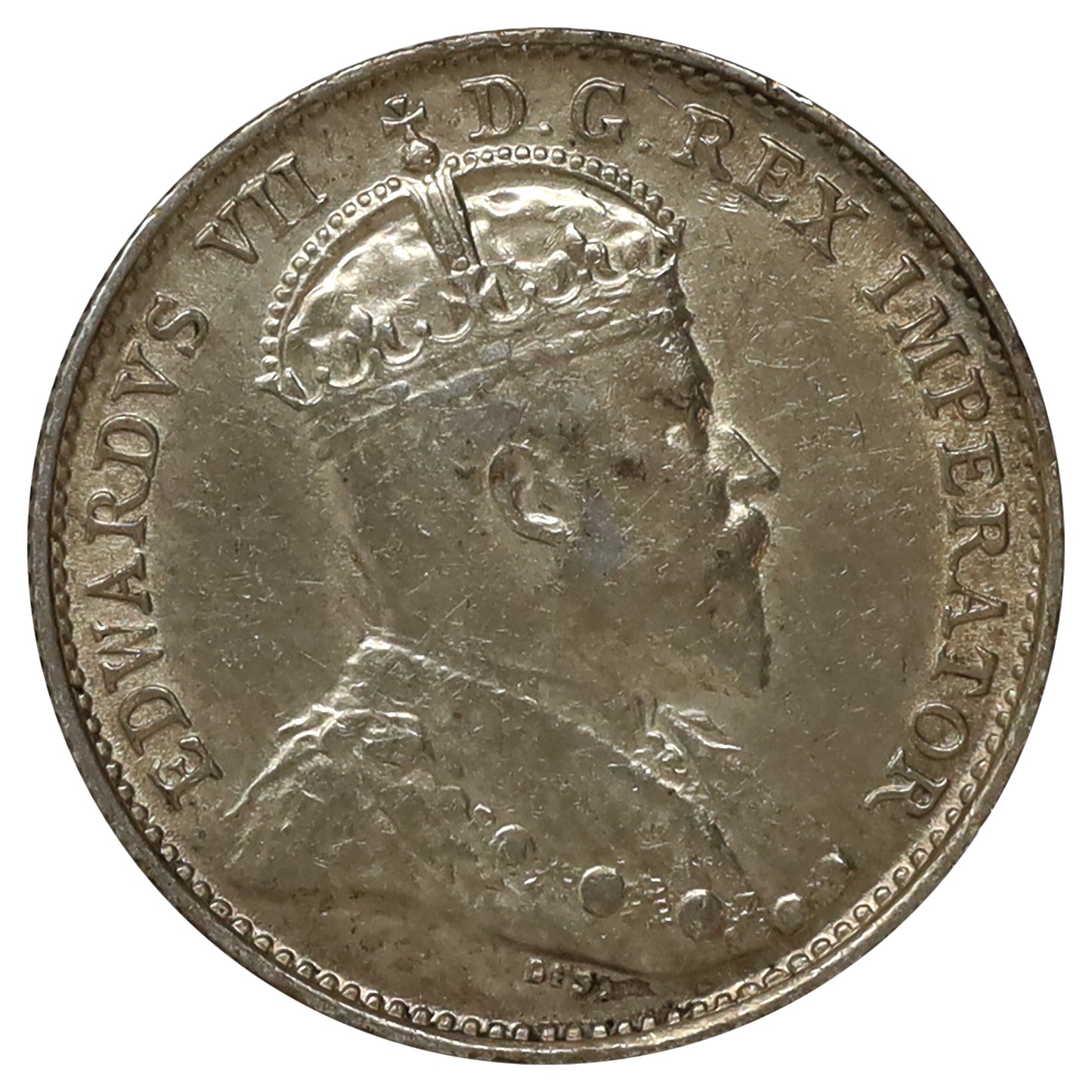 1903H Small H Canada 5-cents EF-AU (EF45) Scratched, marks, or impaired