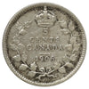 1906 Canada 5-cents F-VF (F15) Scratched, marks, or impaired