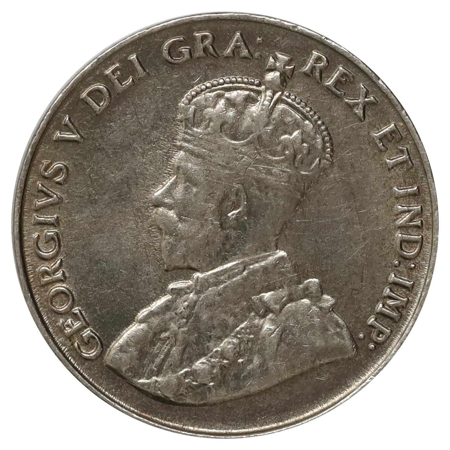 1926 Near 6 Canada 5-cents AU-UNC (AU55) Scratched, marks, or impaired