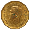 1943 Tombac Canada 5-cents UNC+ (MS62) Scratched, marks, or impaired
