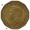 ERROR 1943 Tombac Canada 5-cents Extra Fine (EF40) Die Breaks