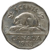 1953 NSF Canada 5-cents VF-EF (VF30) No Chrome