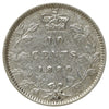 1880H Obv. 1 Canada 10-cents Extra Fine (EF40) Scratched, marks, or impaired