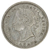 1880H Obv. 1 Canada 10-cents VF-EF (VF30) Scratched, marks, or impaired