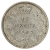1882H Canada 10-cents VF-EF (VF30) Scratched, marks, or impaired