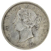 1886 Small 6 Obv. 5 Canada 10-cents Very Fine (VF20) Scratched, marks, or impaired