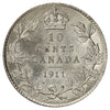 1911 Canada 10-cents AU-UNC (AU55) Scratched, marks, or impaired