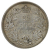 1870 Canada 25-cents VF-EF (VF30) Scratched, marks, or impaired