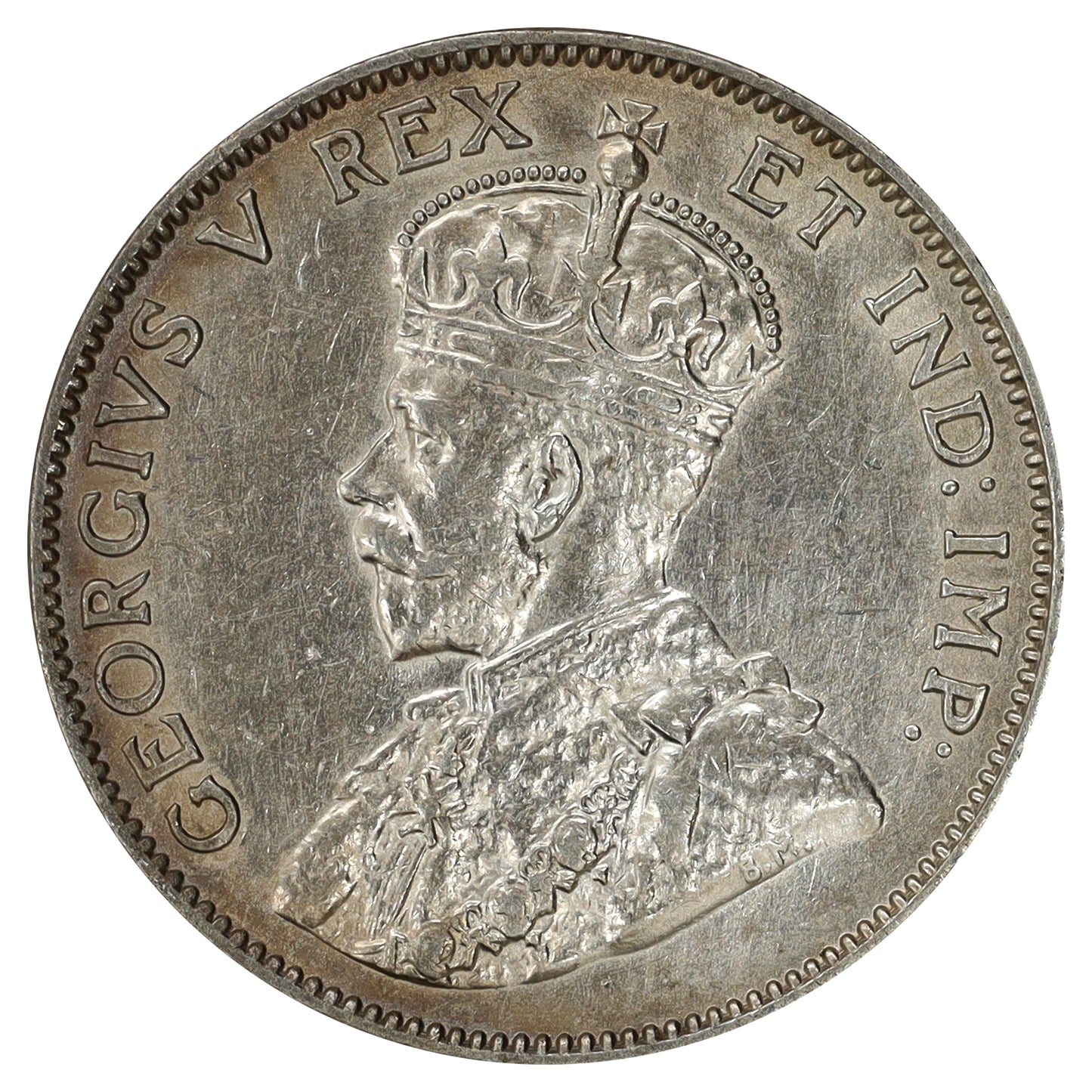 1911 Canada 25-cents EF-AU (EF45) Scratched, marks, or impaired