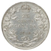 1919 Canada 25-cents AU-UNC (AU55) Scratched, marks, or impaired