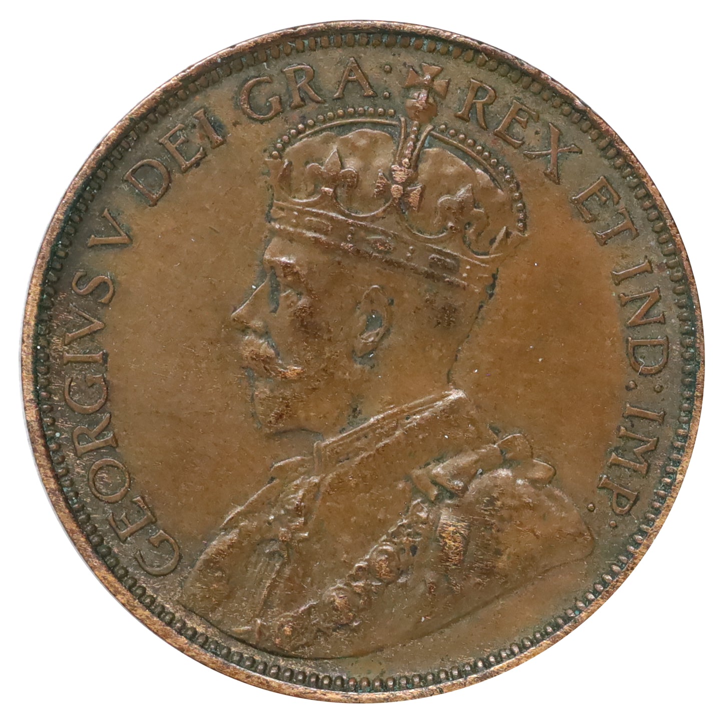 1920C Newfoundland 1-cent EF-AU (EF45) Scratched, marks, or impaired