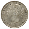 1894 Obv. 2 Newfoundland 20-cents VF-EF (VF30) Scratched, marks, or impaired