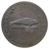 LC-1 1815 Lower Canada Magdalen Island Penny Token Very Fine (VF20) Impaired