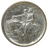 1925 Stone Mountain USA Half Dollar Brilliant Uncirculated (MS63) Cleaned