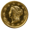 1852 O USA Gold Dollar EF-AU (EF45) Cleaned