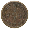 1863 USA Oliver Boutwell Miller, Troy, NY, Civil War Token
