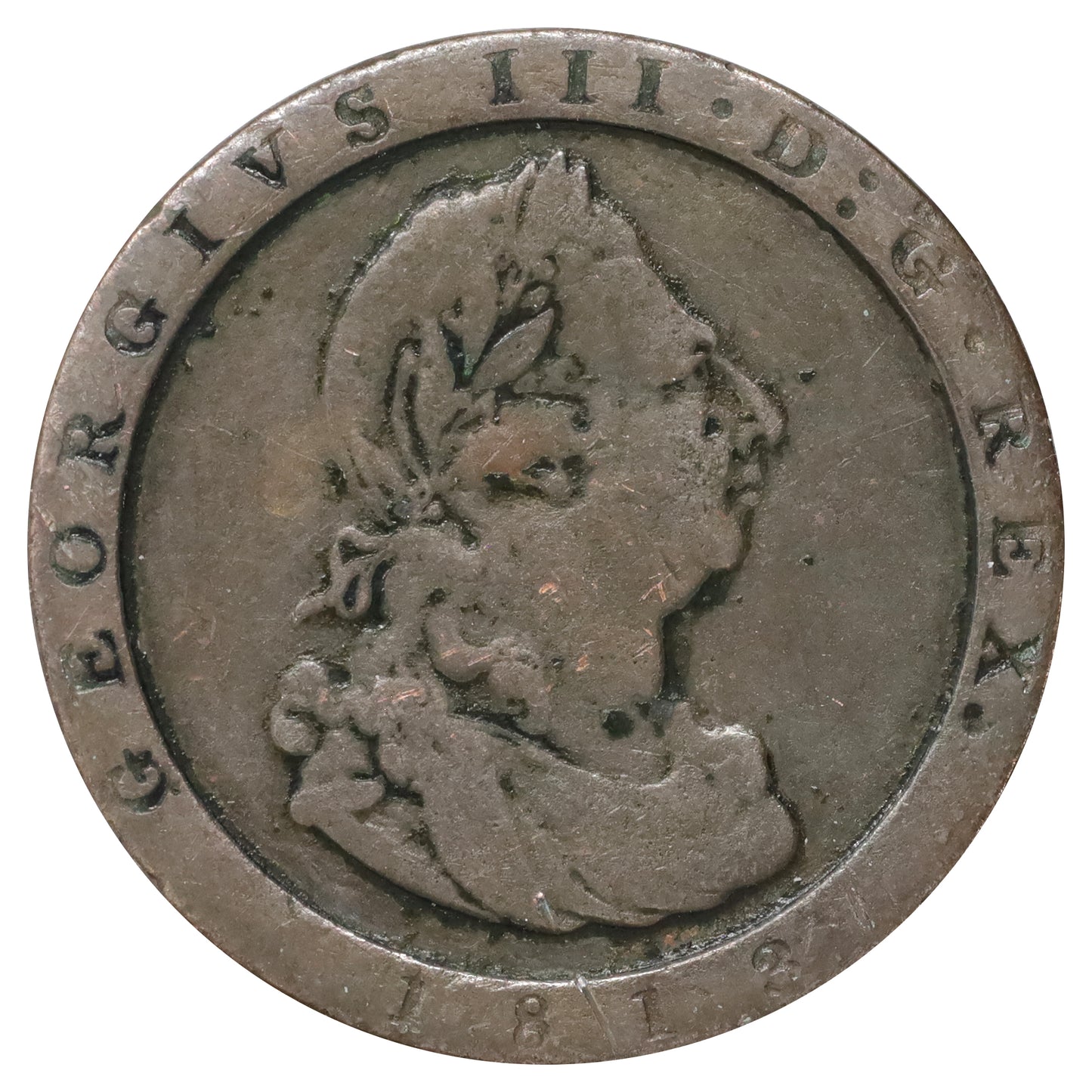 Isle of Man 1813 1 Penny