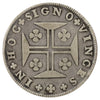Portugal 1750 Joao V 1 Cruzado Novo Fine (F12)