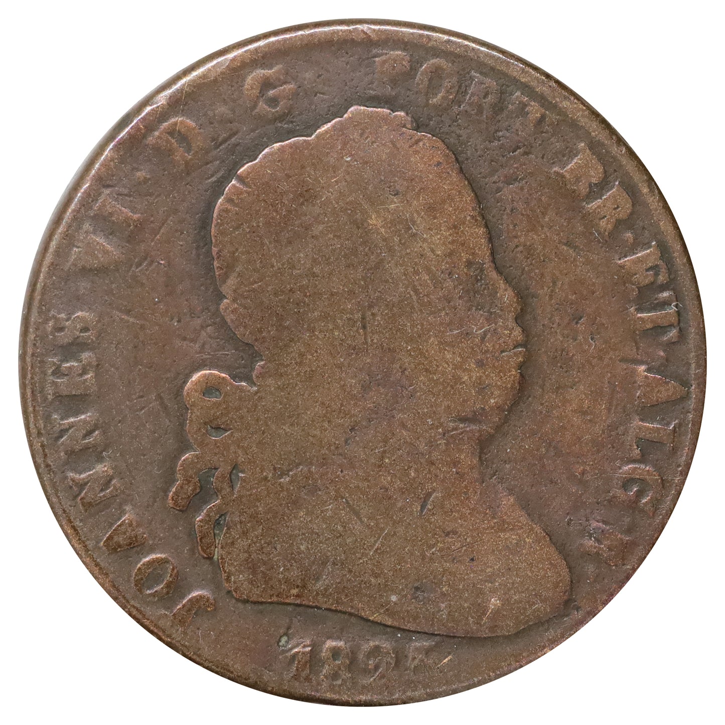 Portugal 1825 Joao VI 40 Reis