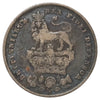 Great Britain 1827 George IV Shilling VF-EF (VF30) Toned