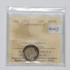 1951 Canada 10-cents ICCS Certified MS65 (Toned)