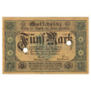 Germany 1918 Zwickau Gutschein 5 Mark Note