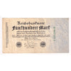 Germany 1922 500 Mark Note, 7 Digit Z8601611, Very Fine (VF20) Hole