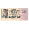 Germany 1923 20 Million Mark Note, Pick #97