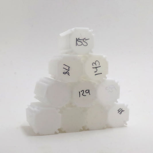 Lot of 10x Lightly Used Coin Tubes, Ideal for 38mm Coins (Silver Maples, 20 Per Tube)565L