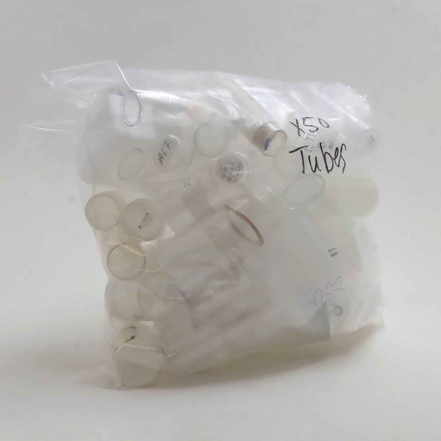 Coin Tubes various sizes. Receive 50 used coins tubes