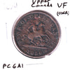 PC-6A1 1850 Province of Canada, Upper Canada Penny Token Very Fine (VF20) Impaired