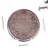 1914 Canada 50-cents Very Good (VG8) Scratched, cleaned, or impaired