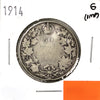 1914 Canada 50-cents Good (G4) Scratched, cleaned, or impaired