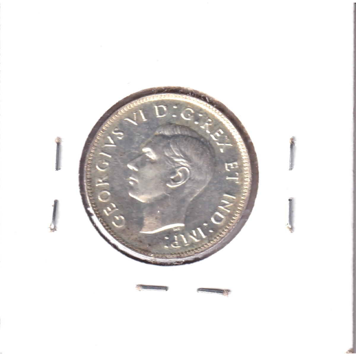 1947 Maple Leaf Canada 25-cents Brilliant Uncirculated (MS63)