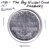 1951 Sudbury, ON, Big Nickel Medallion (Aluminum Composition)