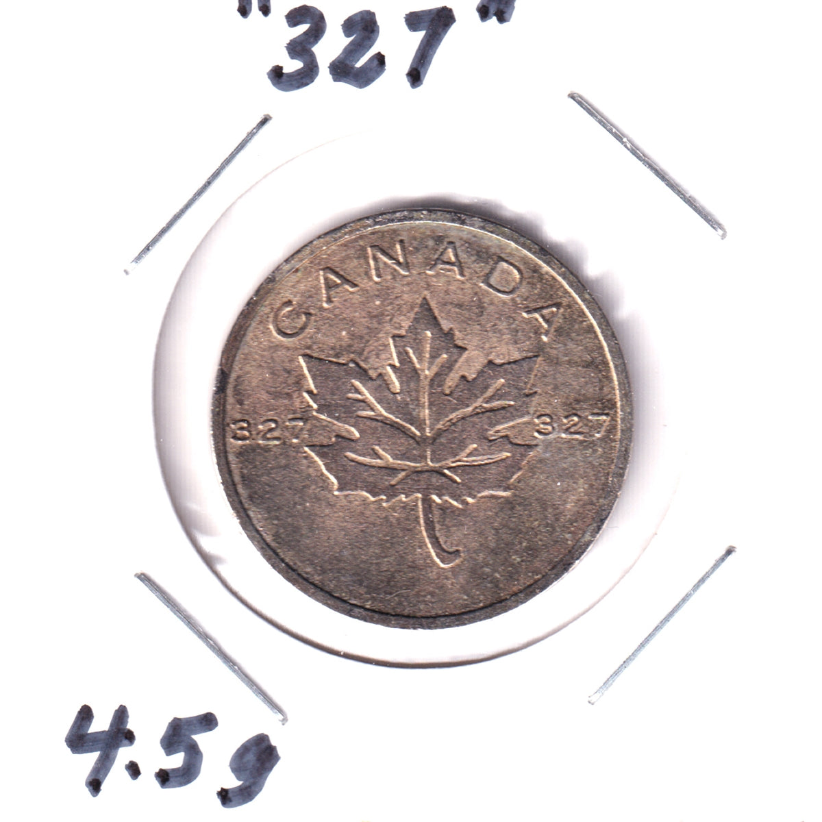 Royal Canadian Mint "327" Medallion