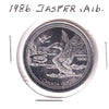 1986 Jasper, AB, Souvenir Dollar: Canada Goose