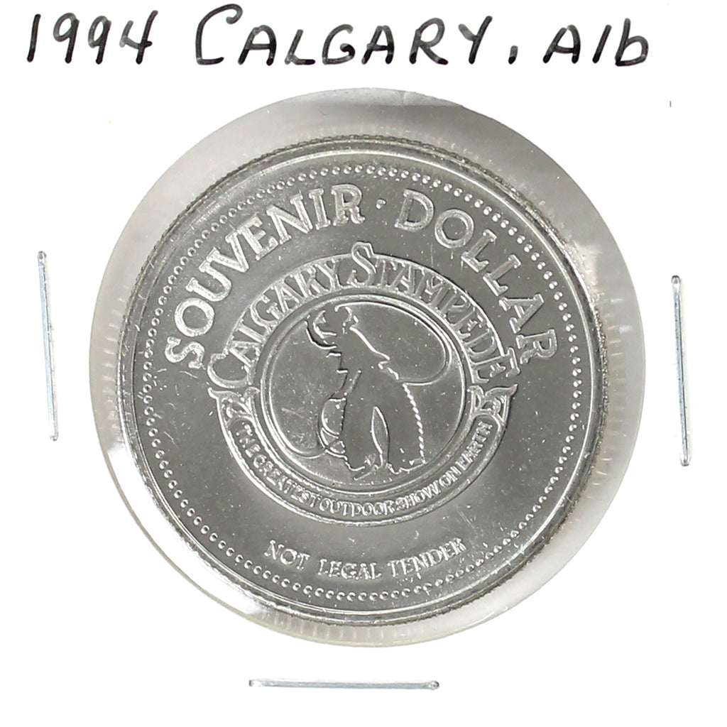 1994 Calgary Stampede Centennial Souvenir Dollar